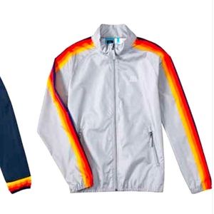 Aldi gear gray windbreaker Sz Large NWT unisex